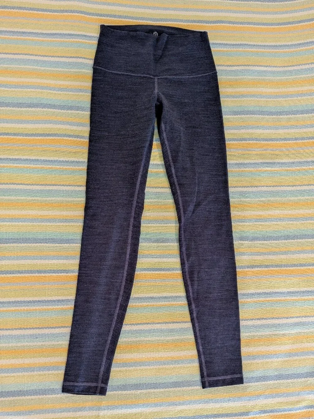 ⭐ Lululemon Wunder Under Leggings (Roll Down) - Space Dye - Size 4/6